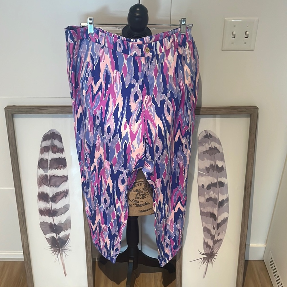 Lilly Pulitzer Pink and Purple pants